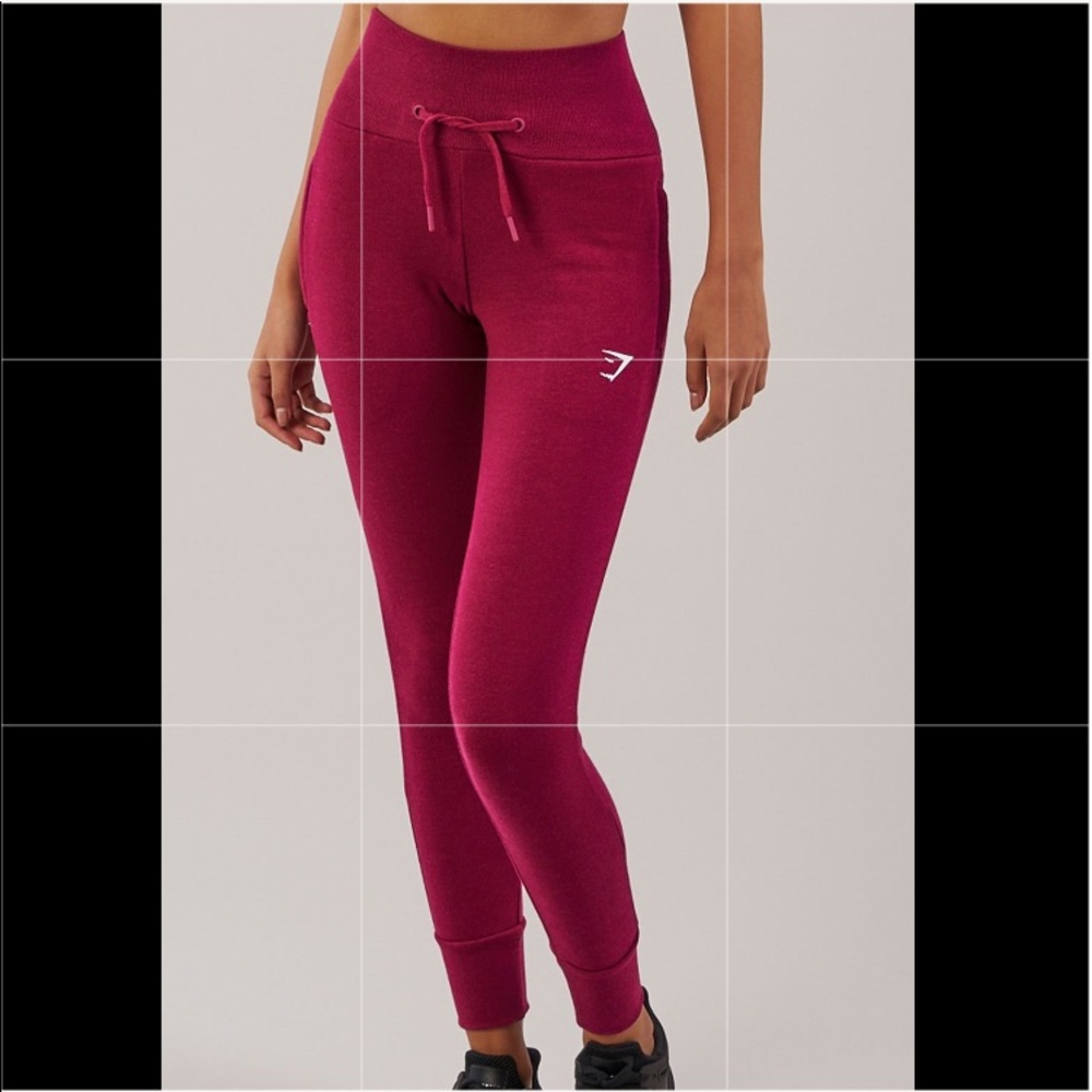 High waisted gym shark joggers